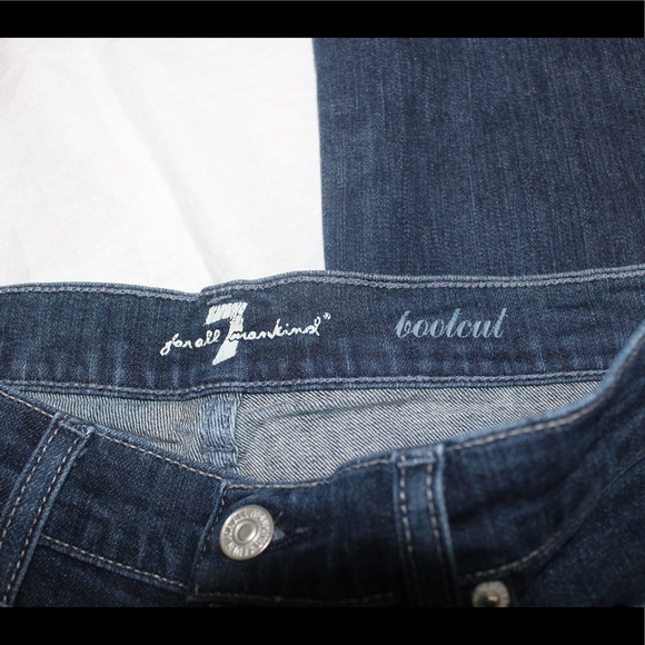Seven For All Mankind Bootcut Jeans Size 27 - Picture 3 of 8